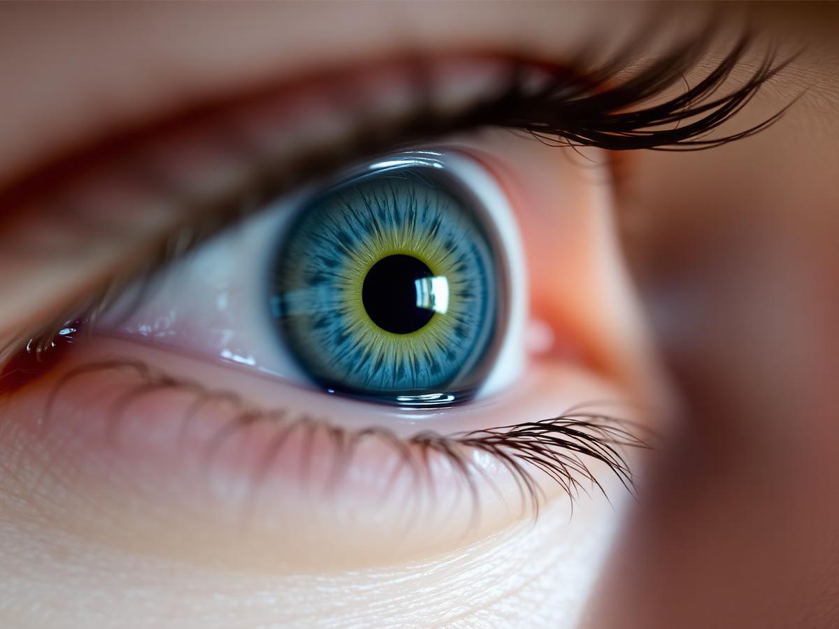 Close up of a human eye